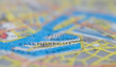 Kaart van Katendrecht Katendrecht op een kaart